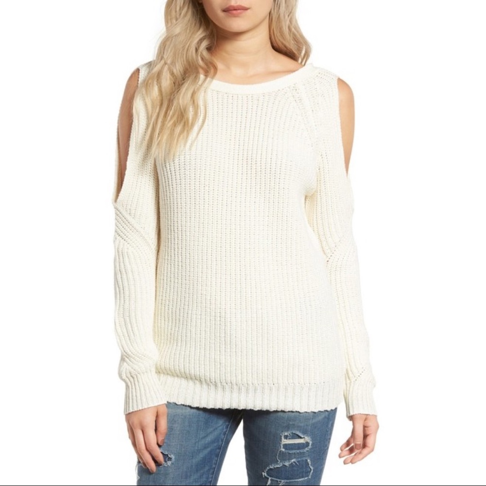 Glamorous Cold Shoulder Sweater